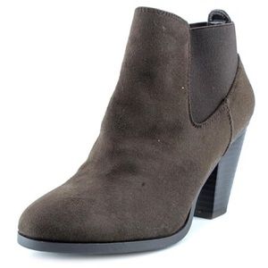 New Call It Spring Brown Ankle Suede Booties